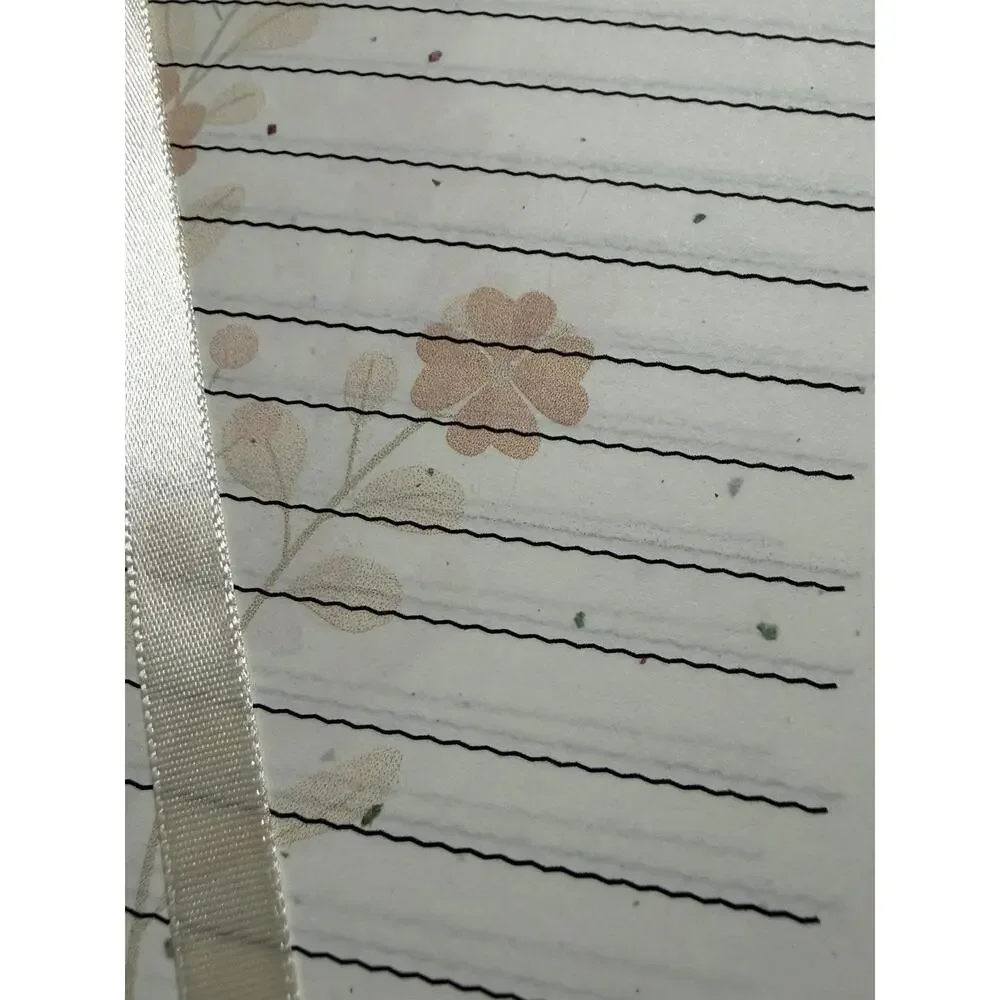 NEW Handmade Hardcover Notebook Cherry Blossoms Pink Flower Floral Lined Journal